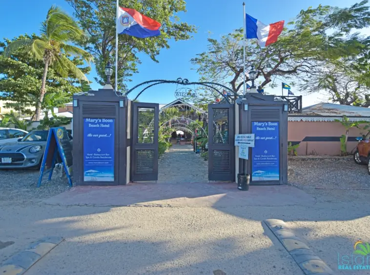 Mary's Boon Beach Resort Entrance