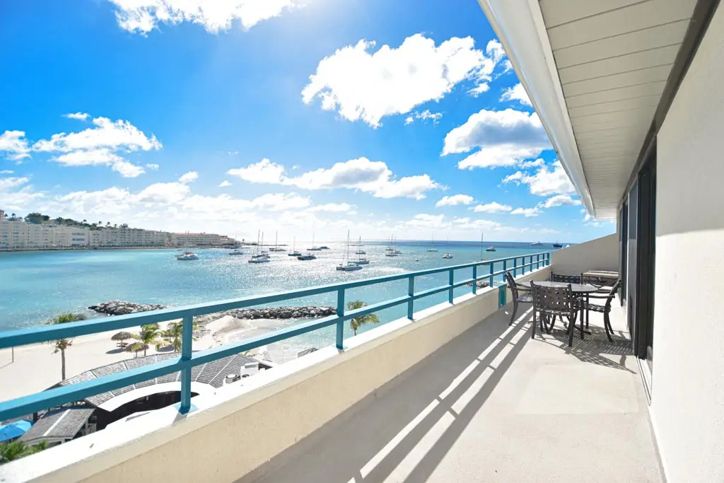 Royal Palm Hilton Penthouse Balcony St Maarten