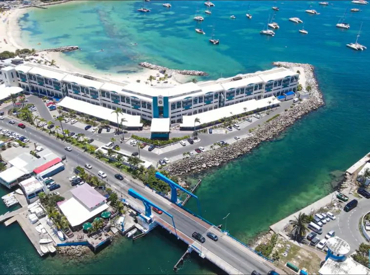 Royal Palm Hilton St Maarten Aerial