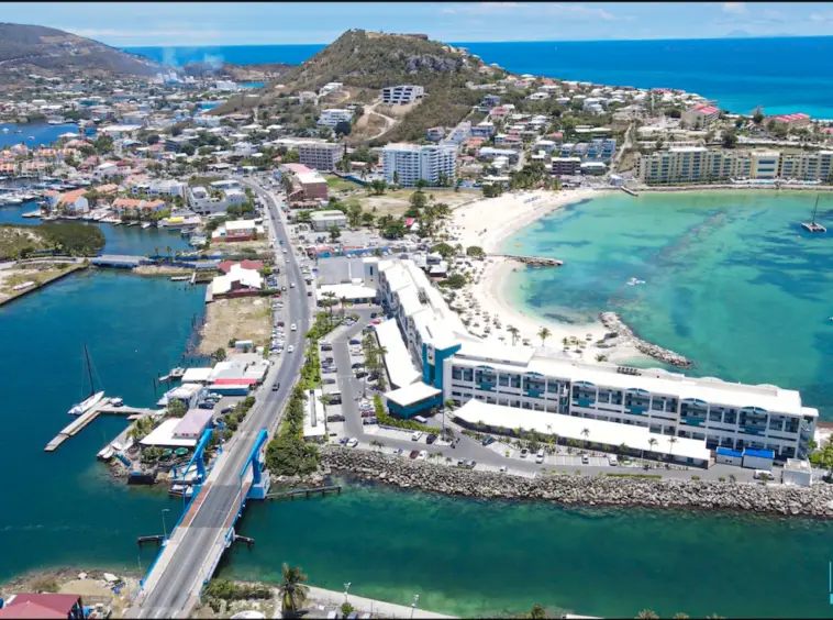 Royal Palm Hilton St Maarten Aerial