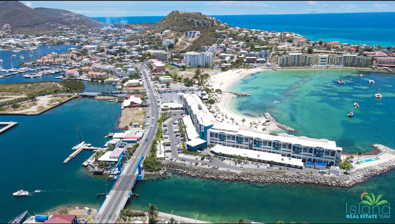 Royal Palm Hilton St Maarten Aerial