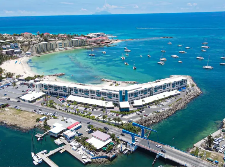 Royal Palm Hilton St Maarten Aerial